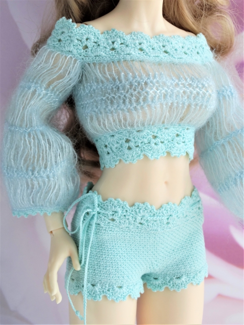 Бирюзовый комплект