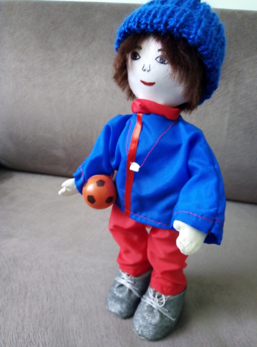 Кукла "Учитель физкультуры, Тренер, Футболист"