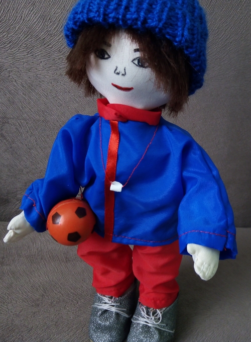 Кукла "Учитель физкультуры, Тренер, Футболист"