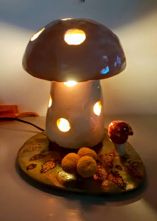 Светильник "Грибы"
