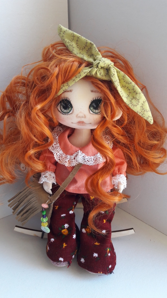 Кукла текстильная