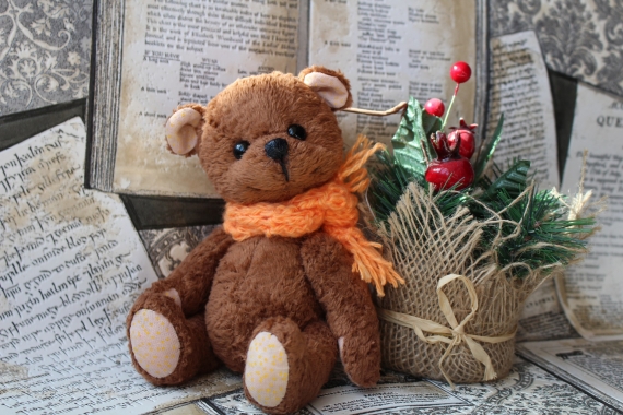 Медвежонок "Шоколадная Печенька"