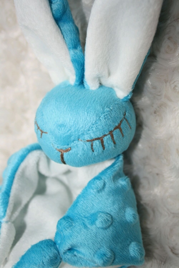 Зайка комфортер из плюша