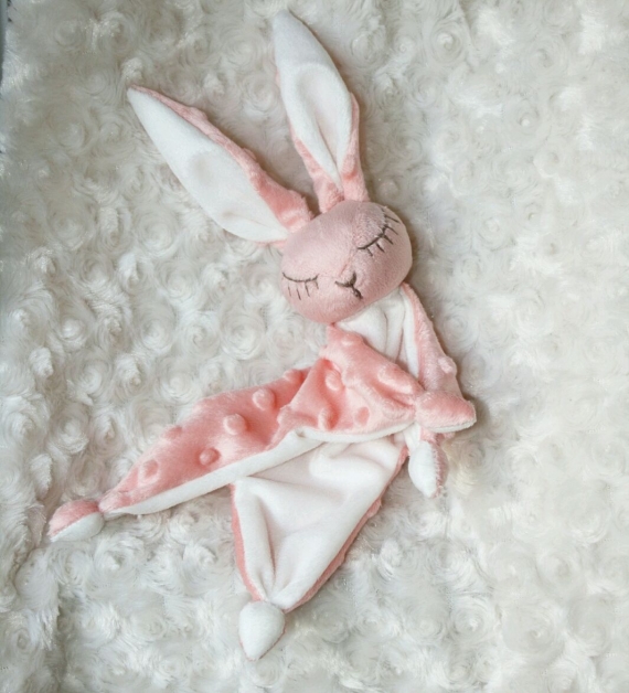 Зайка комфортер из плюша