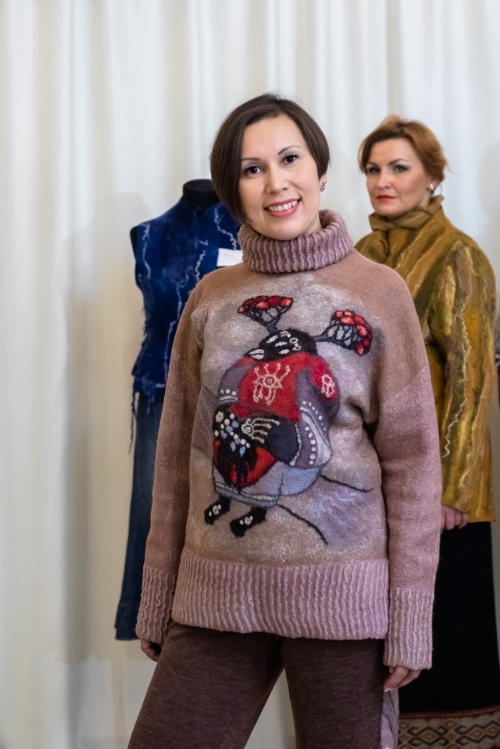 Свитер "Снегирь"