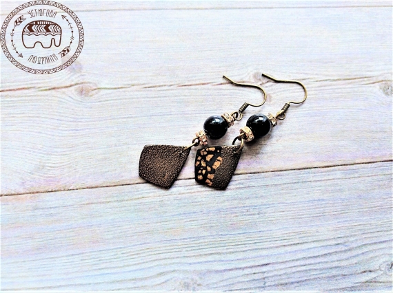 Серьги ручной работы