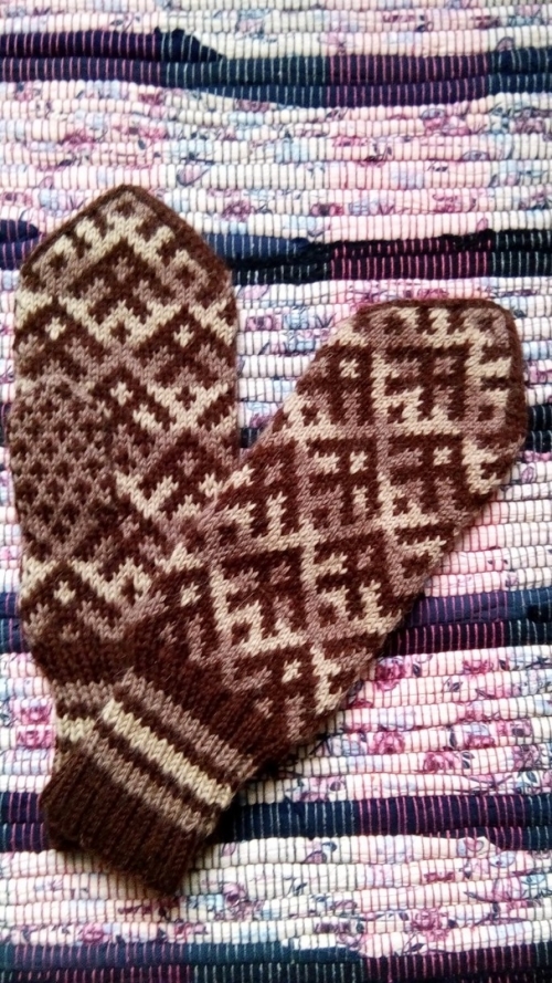 Варежки мужские