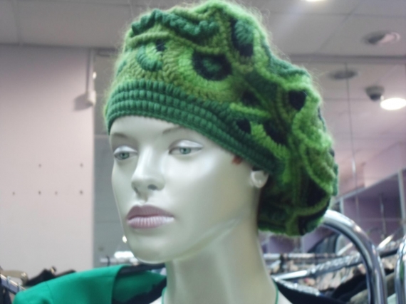 берет "изумрудные фантазии"