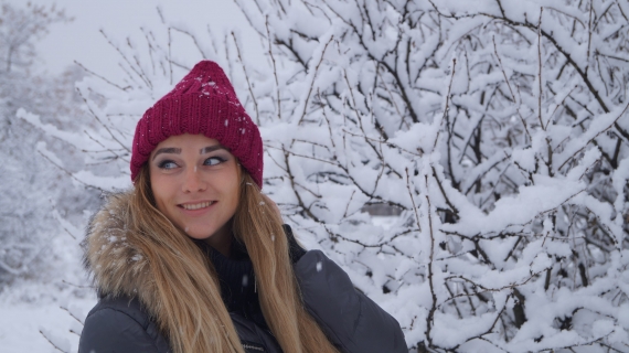 Вязаная шапка