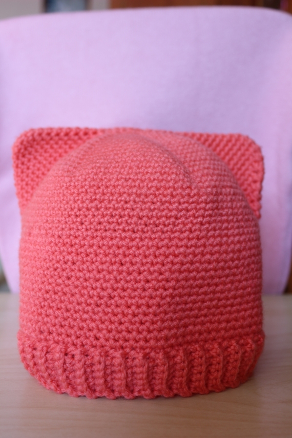 Шапка с ушками