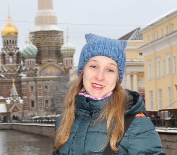 Шапка с ушками