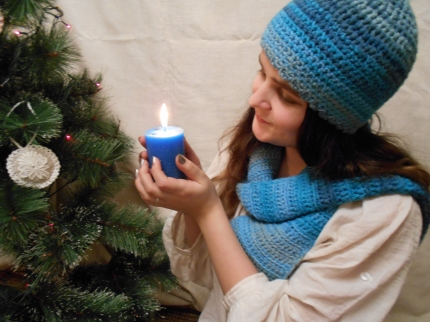 Комплект "Синий иней"