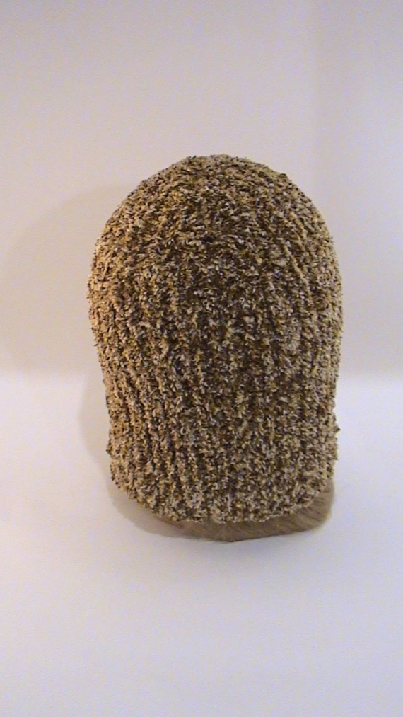 Шапка-паричок Каре , вязаная махровая