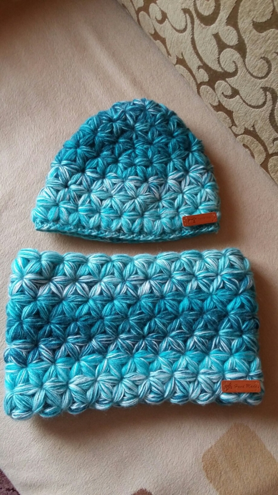 Комплект Шапка и Снуд 