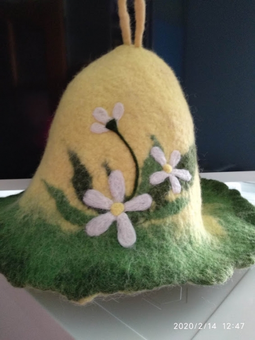 Шапка банная "Лето"