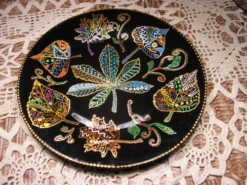 Тарелка декоративная