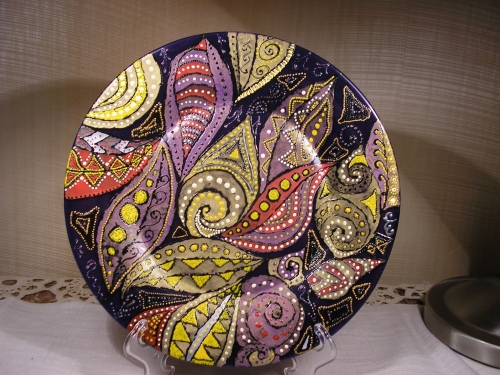 Тарелка декоративная
