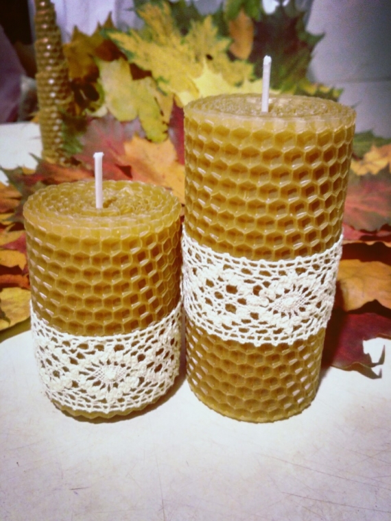 Свечи из вощины