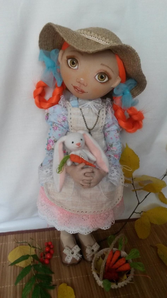 Кукла текстильная "Августа"