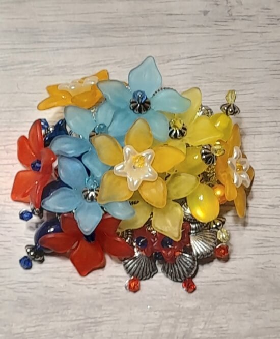 Брошка Соцветия Сада