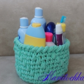 Трикотажные корзиночки