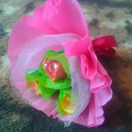 Мыльный букет