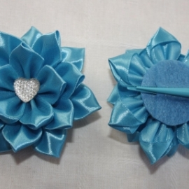 Заколки с сердечками