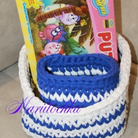 Комплект интерьерных корзинок