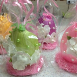 Декоративные пасхальные яйца