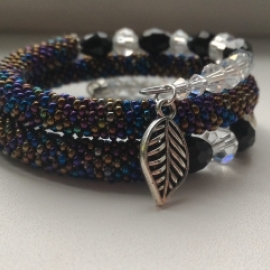 Браслет с памятью "Стеклянный бензин".