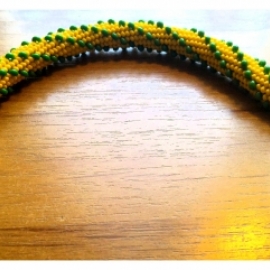 Браслет "Трава на солнце"