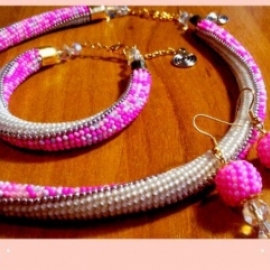 Комплект "Розовый микс"