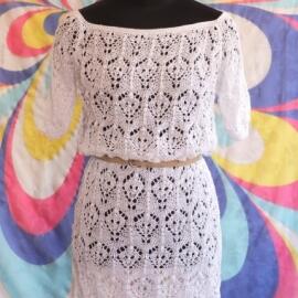 Летнее платье-туника "Чрепепушки-черепки"