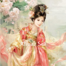 Картина стразами "Гейша"