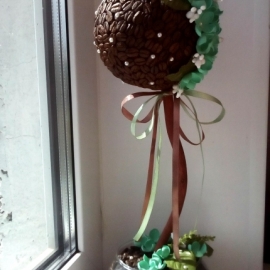 Кофейный топиарий