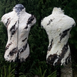 Жилет валяный "Березка"