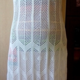 Ажурное платье "Веточки"