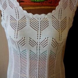 Ажурное платье "Веточки"