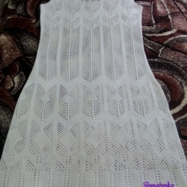 Ажурное платье "Веточки"