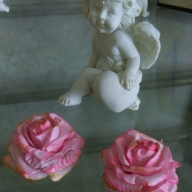 набор акварельных розочек (2 шт)