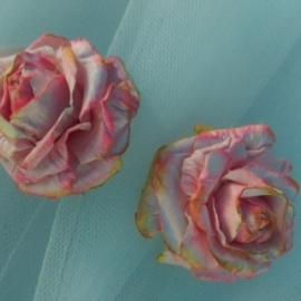 набор акварельных розочек (2 шт)