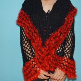 Ажурное болеро