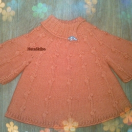 Свитер-пончо