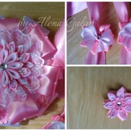 Бант на выписку из роддома