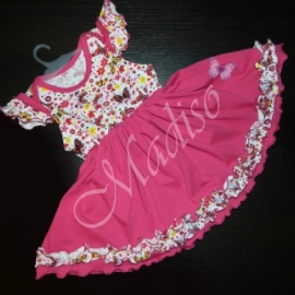 Детское трикотажное платье