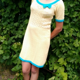 Платье "Морская пена"