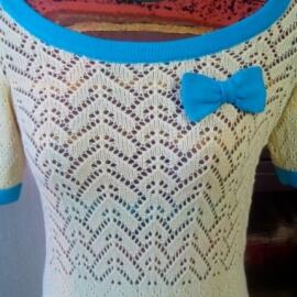 Платье "Морская пена"