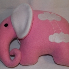 Подушка-игрушка. Слоник. Розовые сны