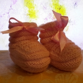 Пинетки для девочки