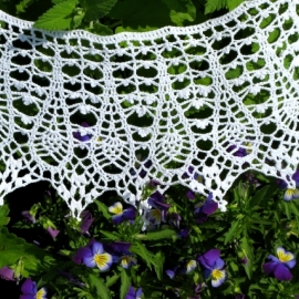 воротничок ажурный